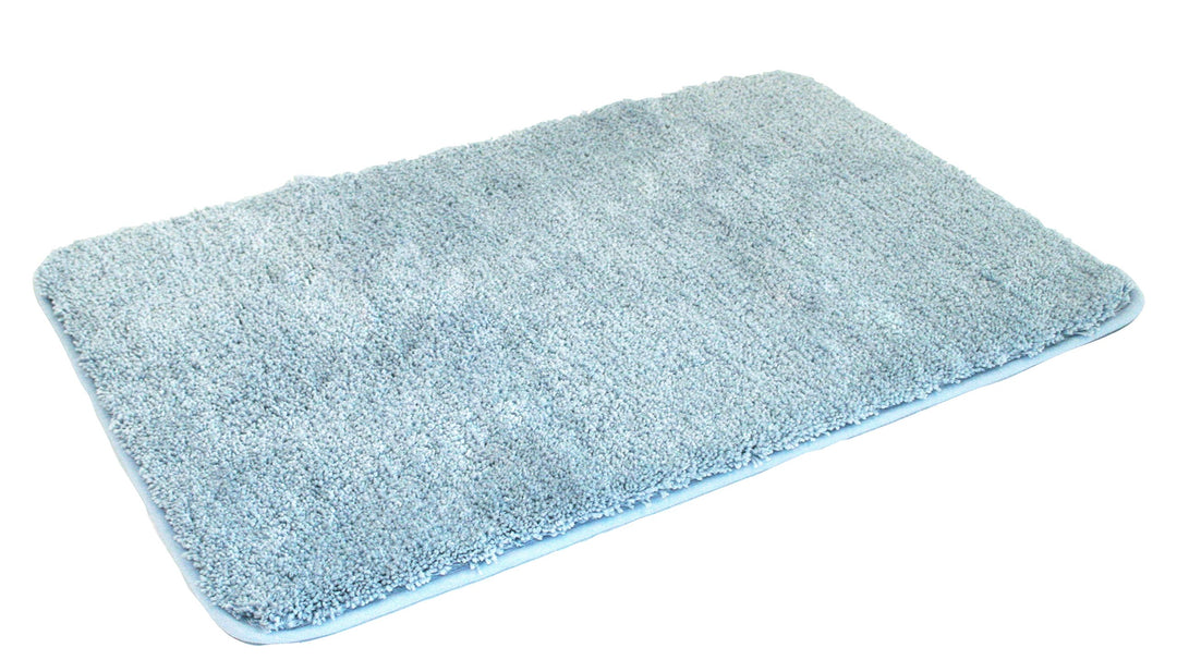 Kinzler J-10008/16 hellblau Badematte, Mikrofaser, 80x150 cm 80 x 150 cm Hellblau, 80 x 150 cm Hellb