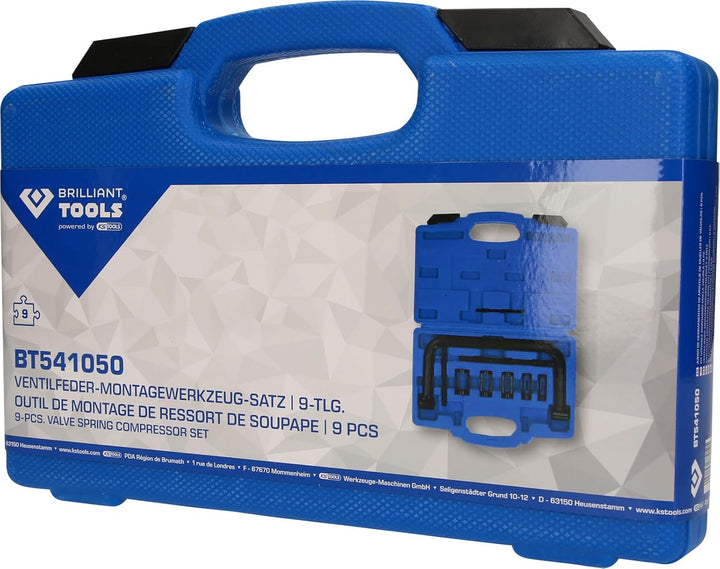 KS TOOLS Ventilfeder-Montagewerkzeug-Satz, 9-tlg