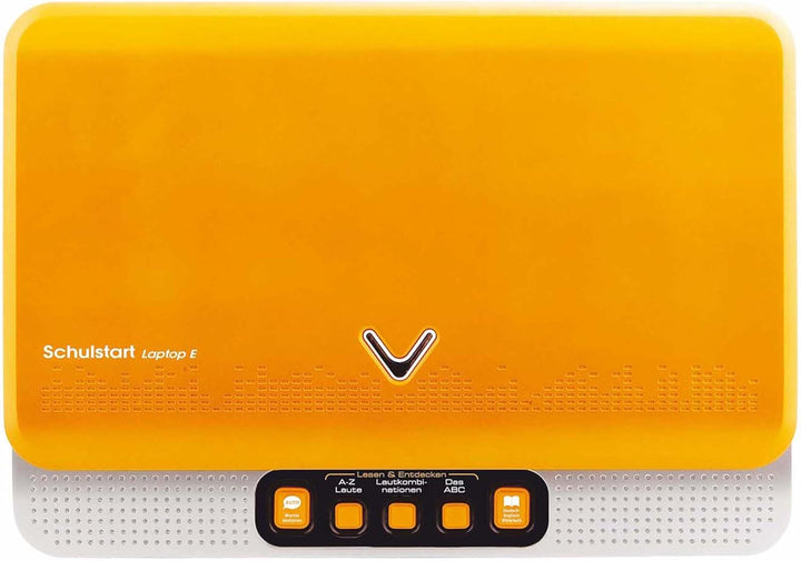VTech Schulstart Laptop E – Lerncomputer mit 160 Lernspielen in Deutsch und Englisch – Zum Lernen vo