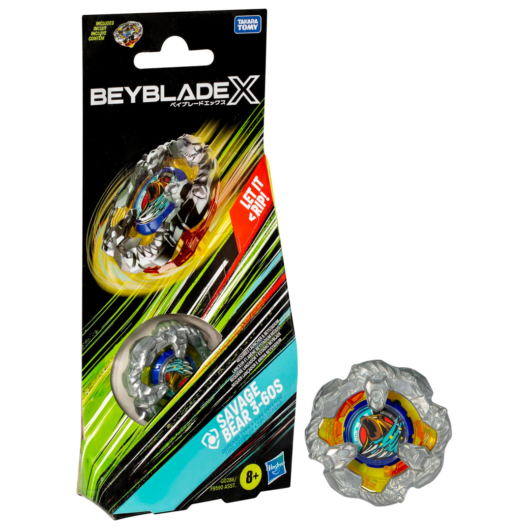 Beyblade X Booster Single Pack HSG0286 Savage Bear 3-60S