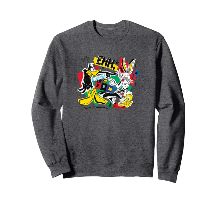 Looney Tunes Scrap Collage Sweatshirt