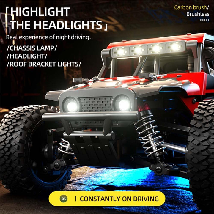 X-Verse SG202MAX Ferngesteuertes Auto, 1:20 55KM/H RC Autos Bürstenlose, 4WD All Terrain Offroad RC