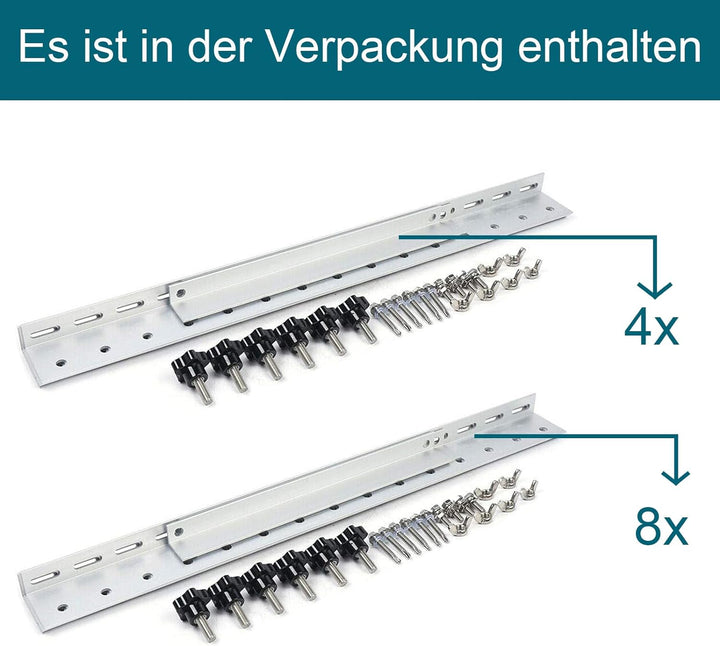 Sorlpv Solarmodul Halterung Balkonkraftwerk 1140mm, Dachhalterung Solarpanel Halterung 400w-800w, Un