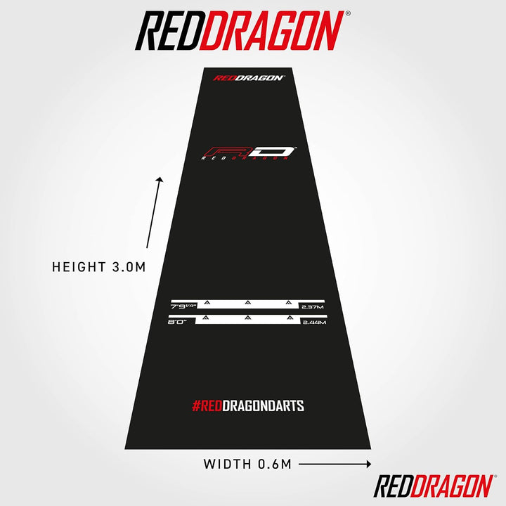 RED DRAGON Heavy Duty Dart Mat
