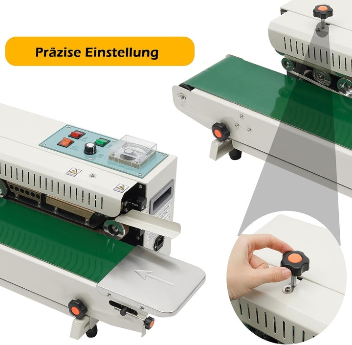 Automatisch Horizontal Plastiktüte Siegelmaschine Sealing Kontinuierliche Versiegelungsmaschine Foli