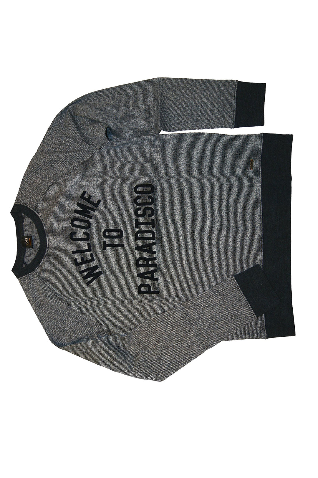 BOSS Regular-Fit Sweatshirt Wildlife aus Baumwolle mit Frontdruck dunkelblau 404 (L)