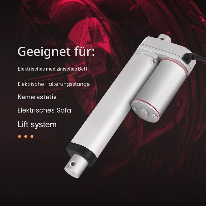 100 mm elektrischer Linearantrieb mit 24 V Hub, elektrischer Hochleistungs-Linearantrieb 750 N mit g