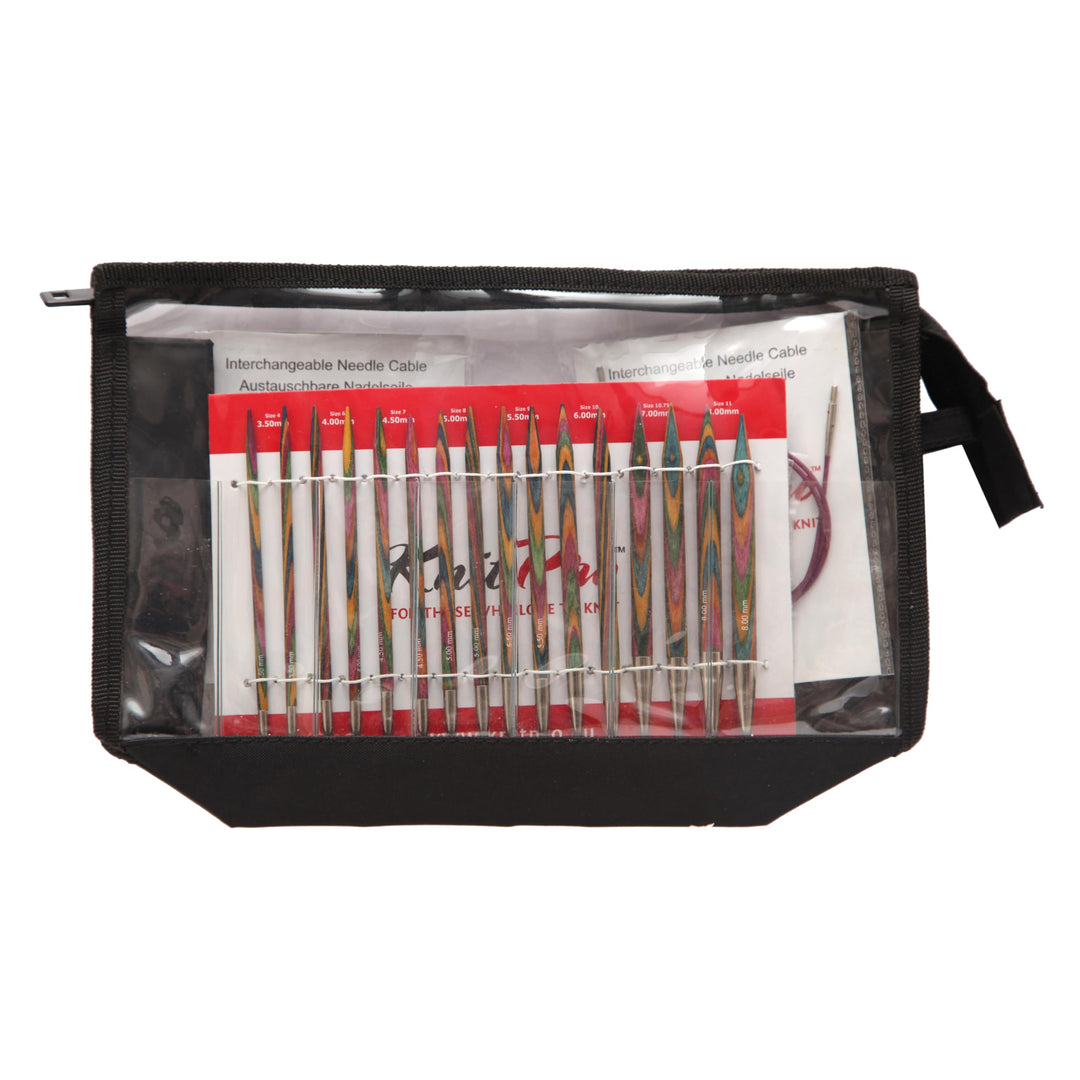 KnitPro Symfonie: Knitting Pins: Circular: Interchangeable: Deluxe Set Single, Single