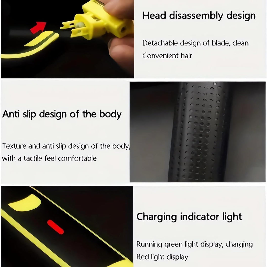 Nass- und Trockenrasierer für den ganzen Körper, Elektrischer Rotationsrasierer Rasierer für Männer,