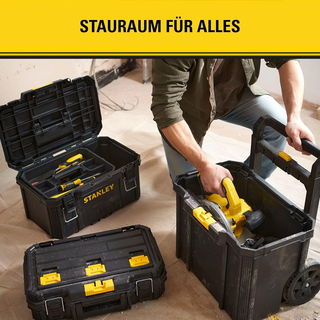 STANLEY Tools móvil 3 en 1 Multicolor 3 in 1 Mobile Werkstatt, 3 in 1 Mobile Werkstatt