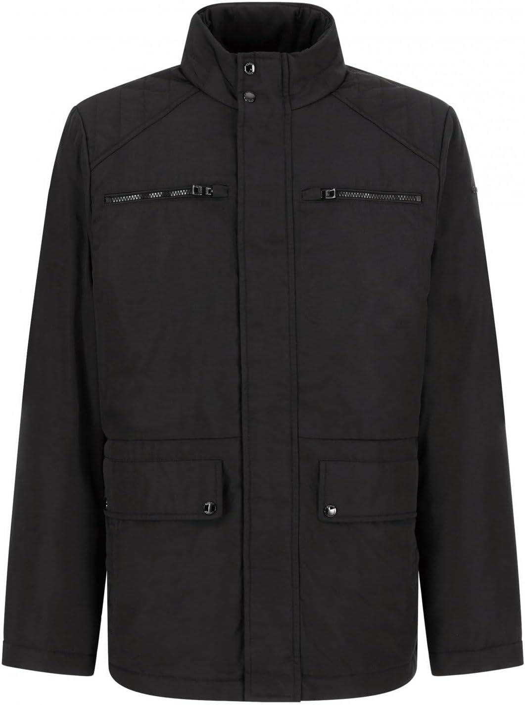 Geox Herren M Renny Jacket 46 Schwarz, 46 Schwarz