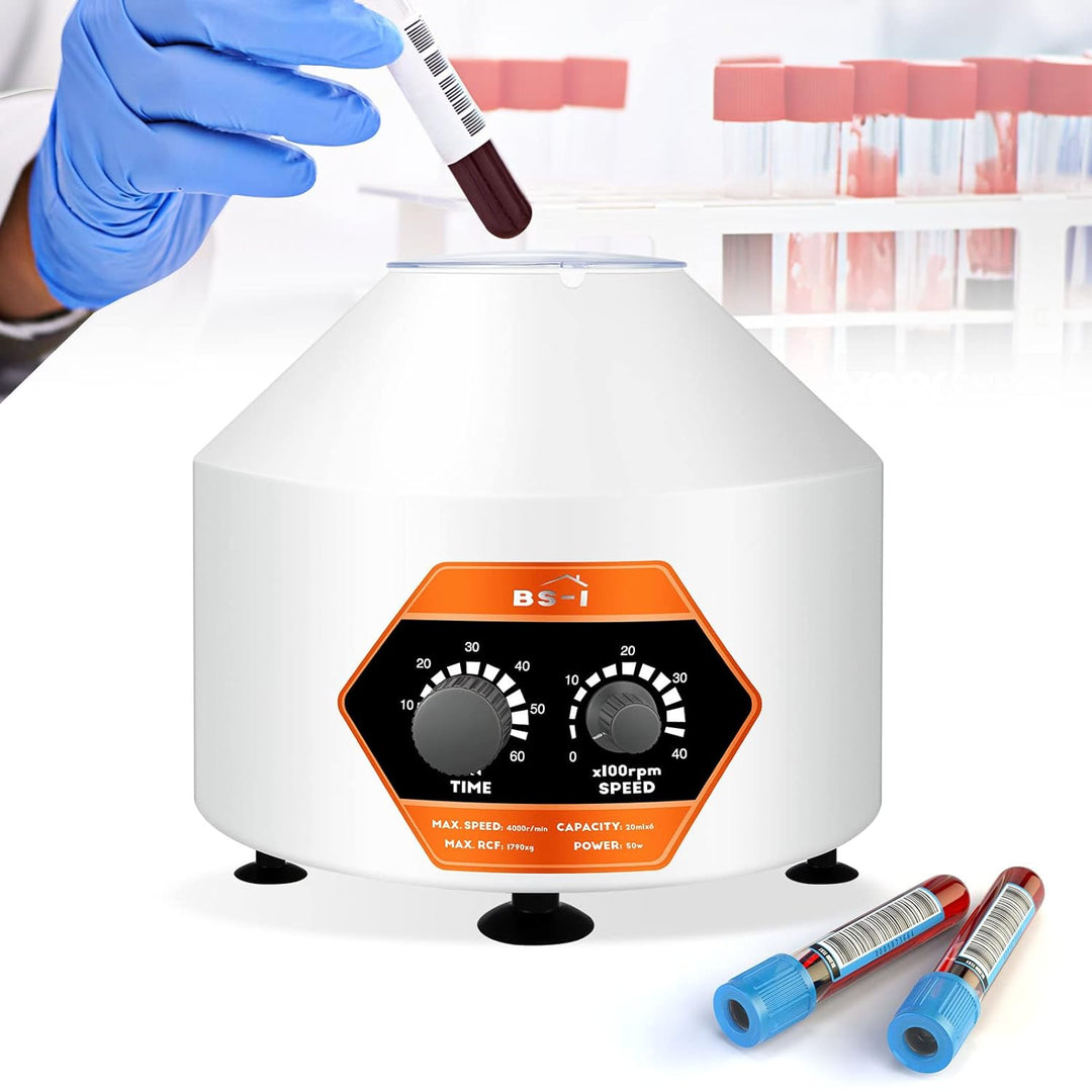 Bonvoisin Labor Zentrifugenmaschine 6X20ml, 4000rpm, 60min Timing, 1790xg Zentrifugalkraft mit trans