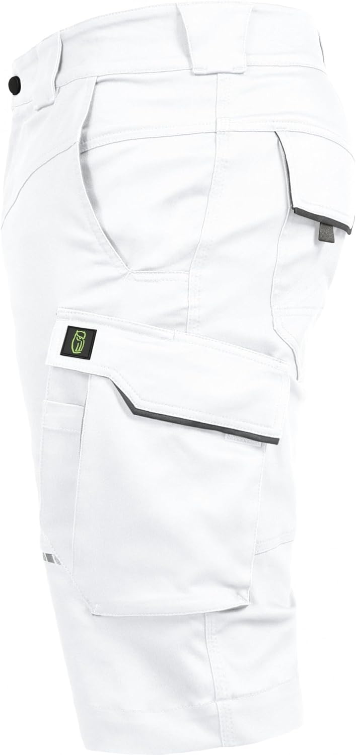 Leibwächter Kurzehose Short FLEXK Flex Line weiss-grau Grösse 64