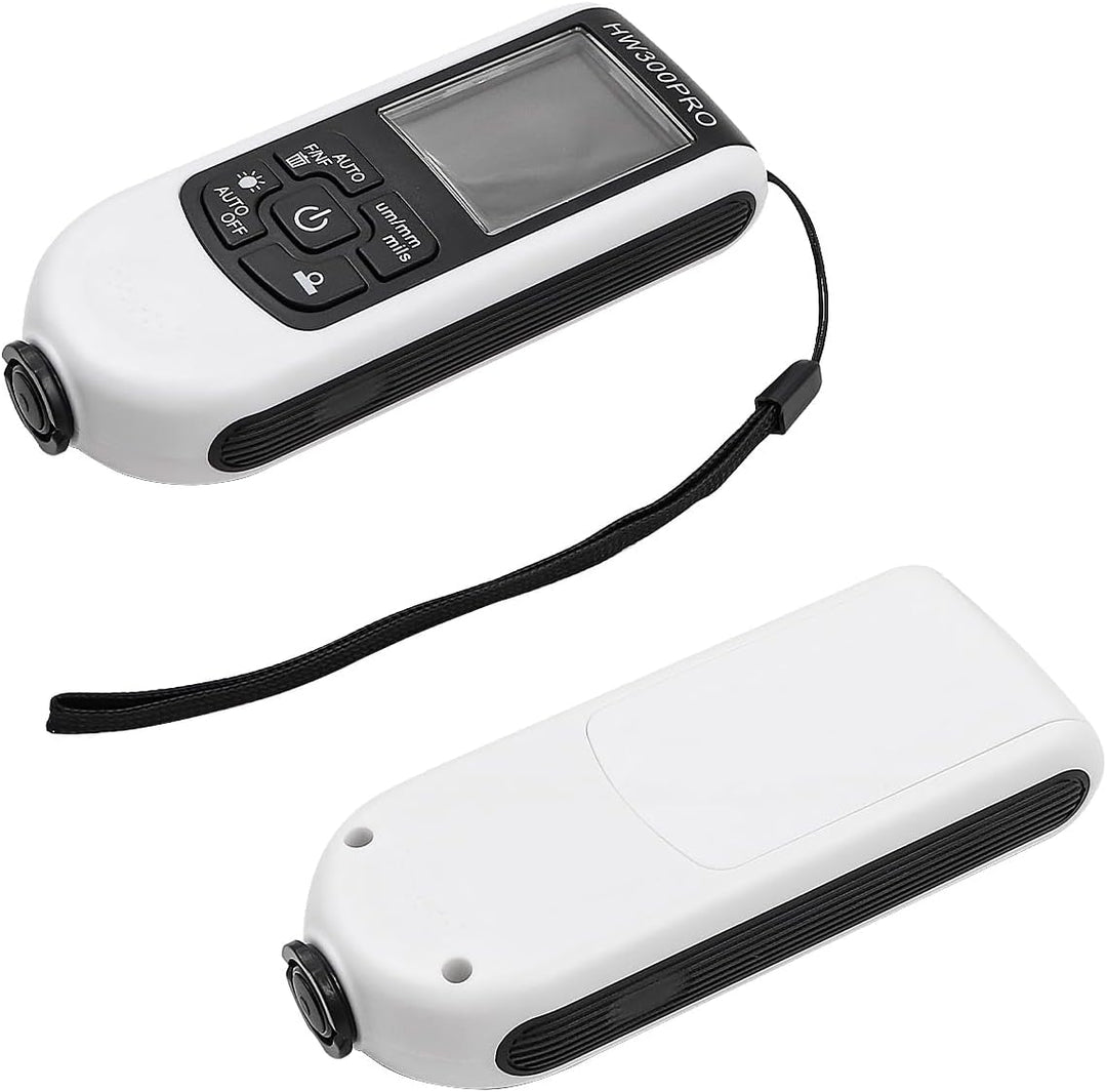 Alnicov Lackdickenmessgerät, hochpräzises Schichtdickenmessgerät, Messbereich 0 bis 2000 µm für Meta