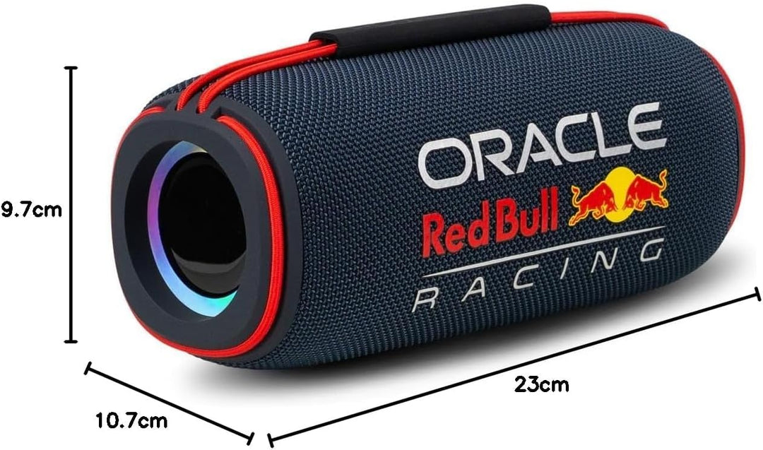 Red Bull Racing Bluetooth Lautsprecher RB-SK420 mit 48W Power, LED Lichteffekten, USB/TF/AUX, tragba