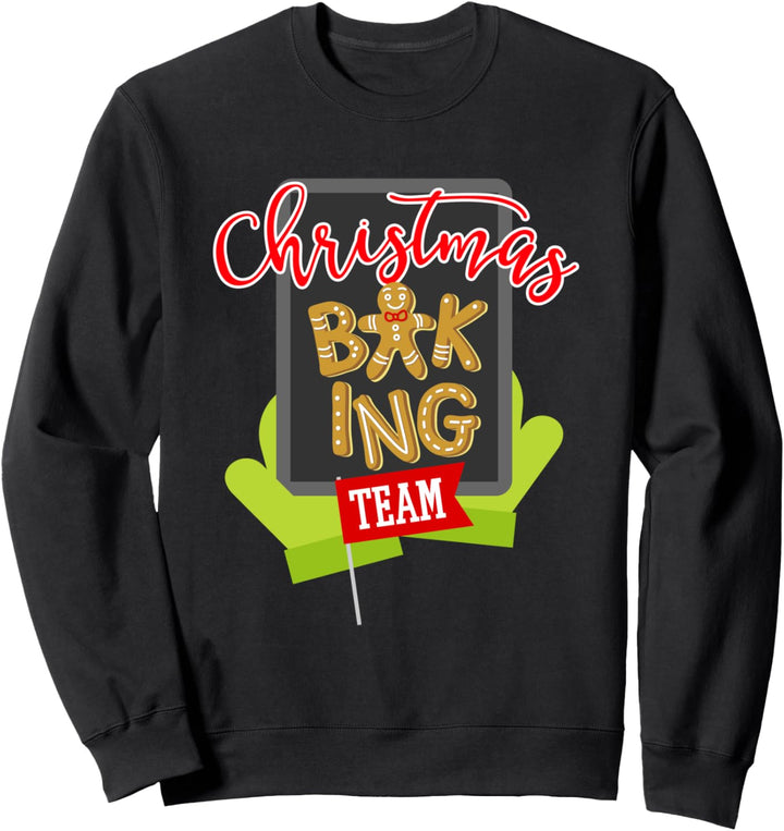 Christmas Baking Team Gingerbread Cookies Family Sweatshirt