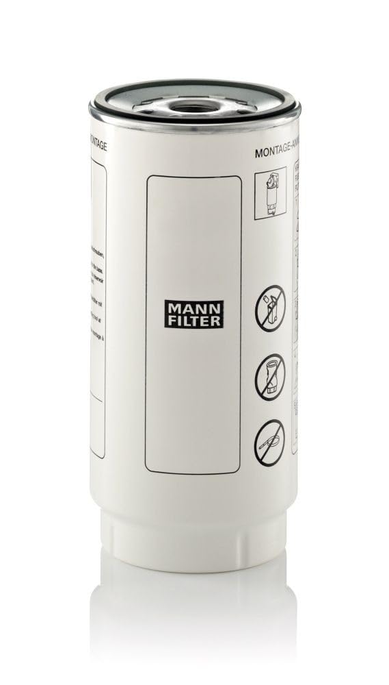 MANN-FILTER PL 420/7 x Kraftstofffilter Satz mit Dichtung / Dichtungssatz Kraftstofffilter – Für Nut