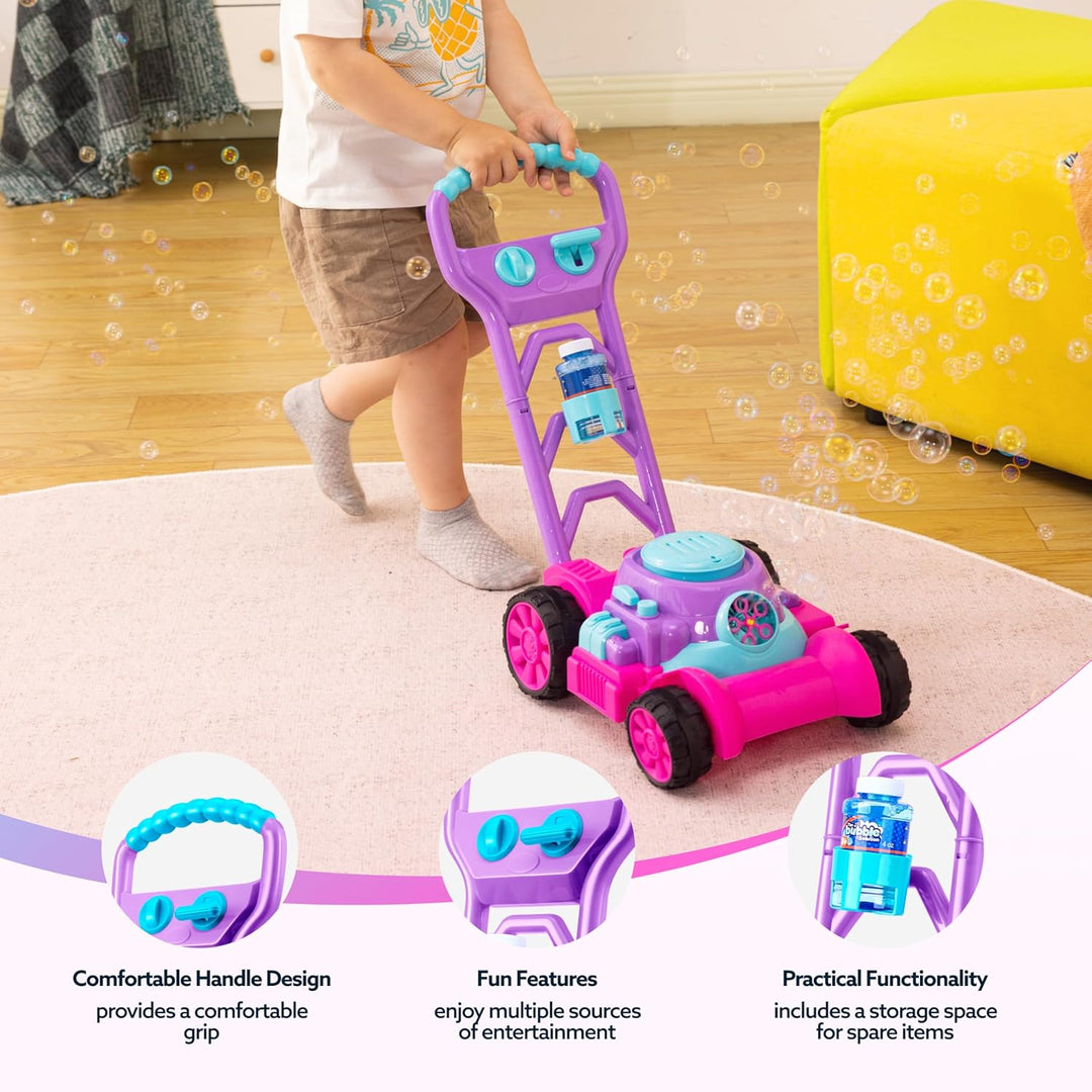 Sloosh Seifenblasenmaschine Kleinkinderspielzeug, Sommer Outdoor-Spielzeug Spiele, Vorschulkinder Ju