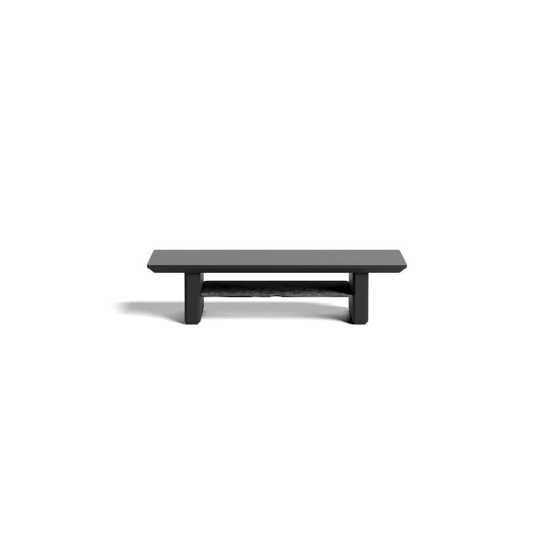 Raico Schreibtischregal, kleiner Monitorständer, Mini-Setup-Cockpit Schwarzes Holz Small | 47cm, Sch