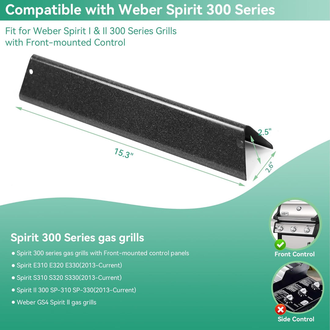 Spirit 300 Flavorizer Bar für Weber Spirit E-310 E-320 E-330 (2013-Current), Spirit II E-310 S-310 S
