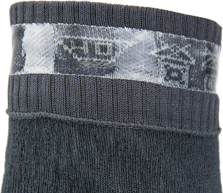 Sealskinz Wasserdicht Warm Wetter Mid Länge Socke mit Hydrostop schwarz / grau S, schwarz / grau S