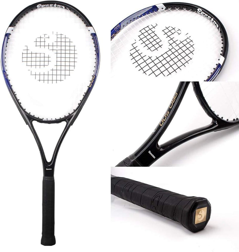 Senston Profi Tennisschläger Professioneller Training Tennis Schläger Set für Damen Herren mit Tenni