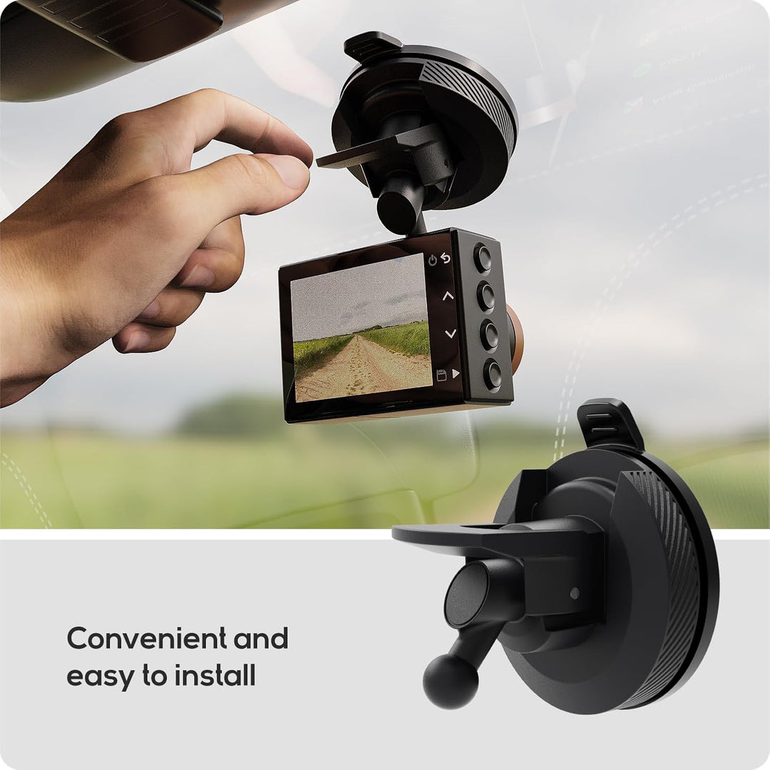 TUSITA Mini Saugnapf Halterung Kompatibel mit Garmin Dash Cam 45 46 47 55 56 57 65W 66W 67W,Speak Pl