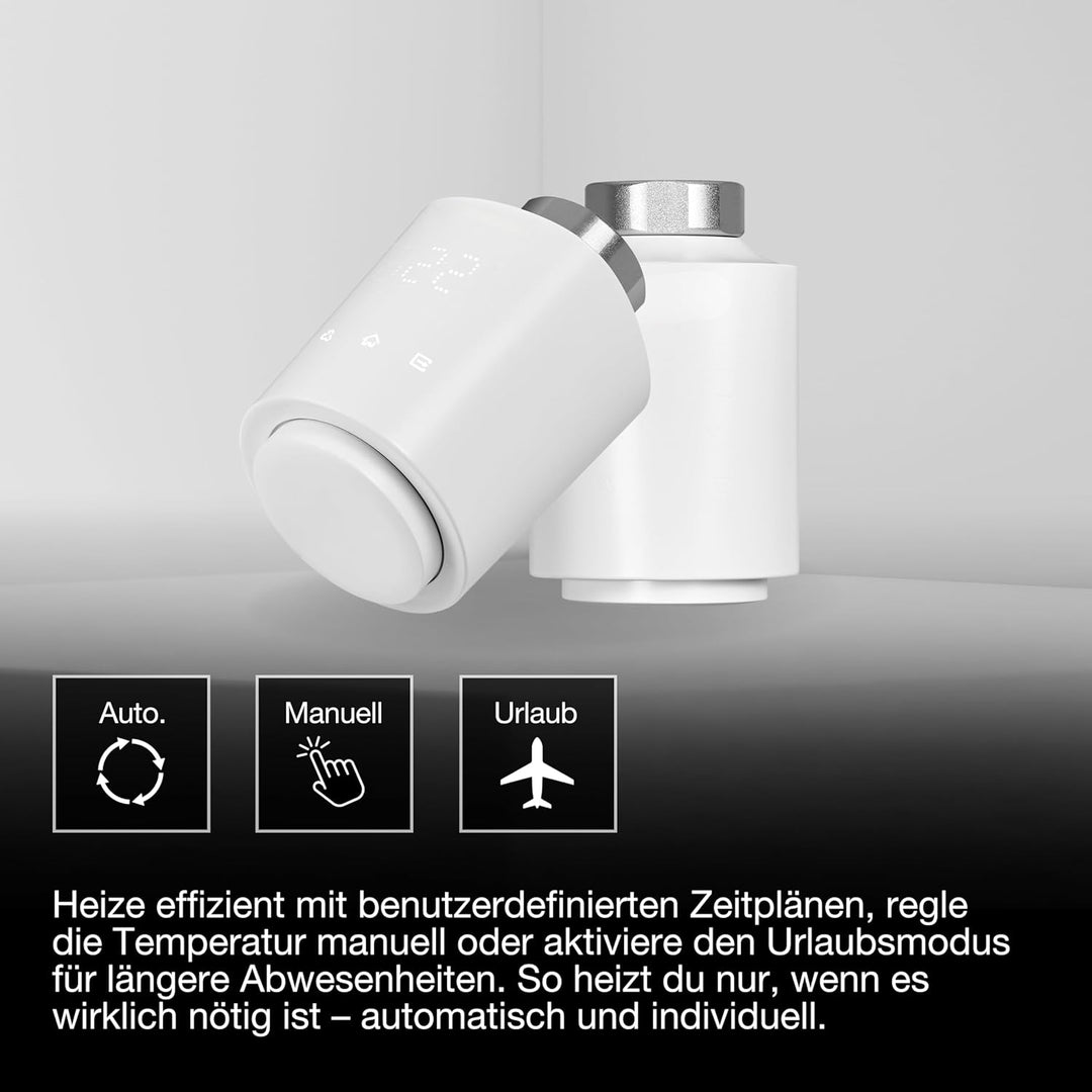 OSRAM SMART+ WIFI Heizkörperthermostat in Weiss, 1er-Pack, mit IP20-Schutz, für Smart Home im Innenb