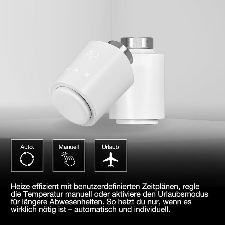 OSRAM SMART+ WIFI Heizkörperthermostat in Weiss, 1er-Pack, mit IP20-Schutz, für Smart Home im Innenb