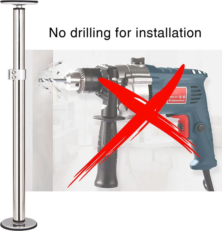 TYESTAND ST-2 Undermount Sink Brackets, Unterbau-Spülenhalterungen Verstellbare Stützfüsse aus Edels