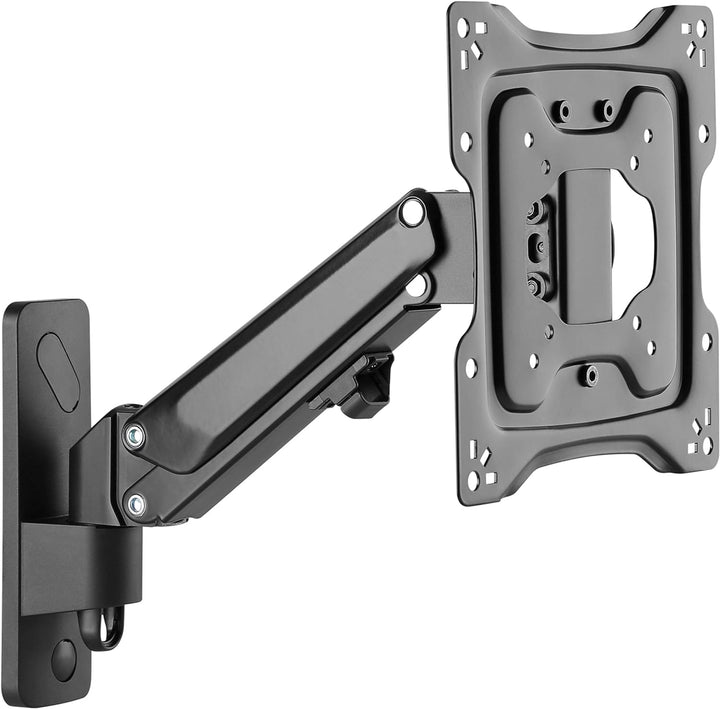 RICOO TV Monitor Wandhalterung Schwenkbar Gasdruckfeder für 23-43 Zoll, Universal TV Halterung S4322