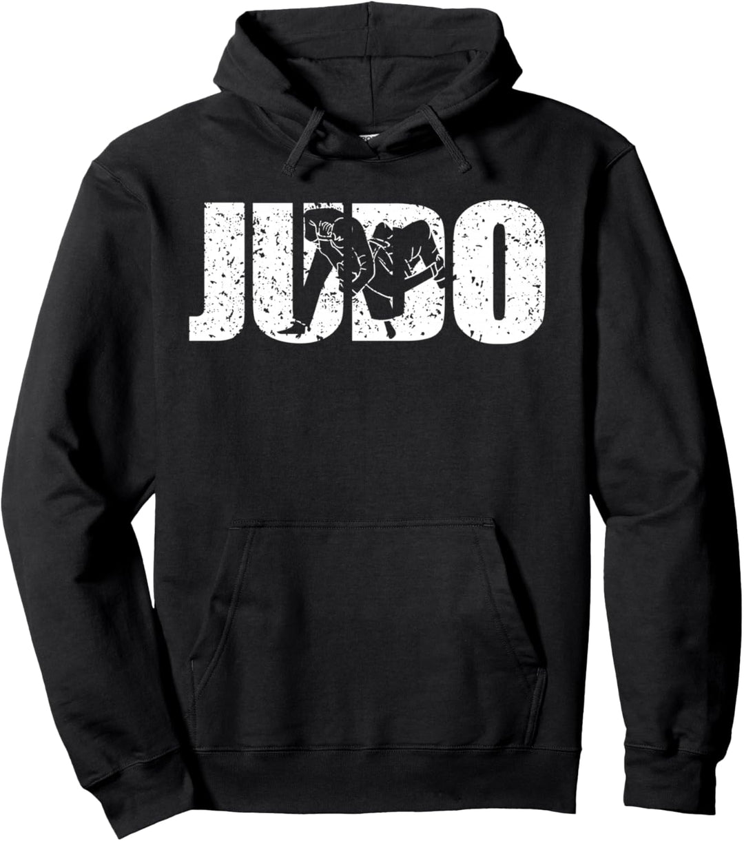 Distressed Look Judo Geschenk für Judokas Pullover Hoodie