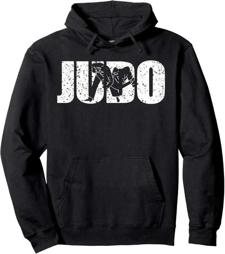 Distressed Look Judo Geschenk für Judokas Pullover Hoodie