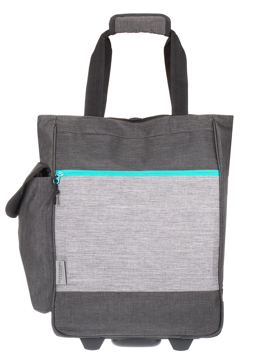 Alessandro Einkaufsroller Shoppingtrolley Einkaufstrolley (12894 TT Grey), XL | Einkaufswagen Shoppe