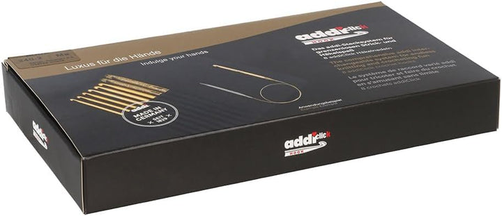 Addi Crochet Hook Set, Metall, Gold, 1-Pack