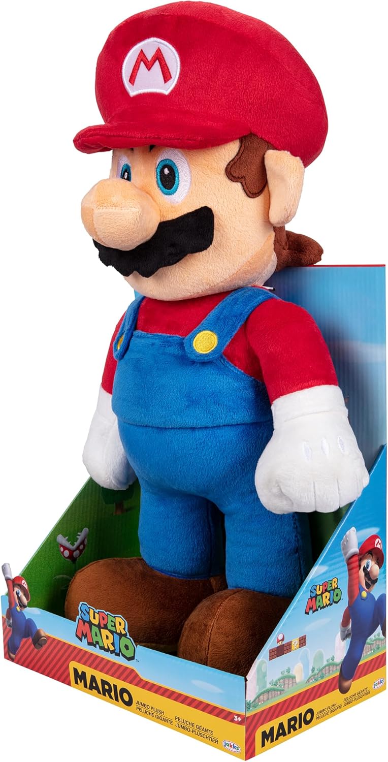 Nintendo SUPER MARIO - Mario Jumbo Plüschfigur 50cm