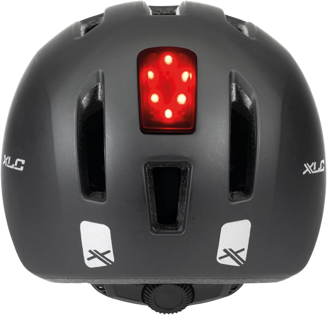 XLC City-Helm BH-C24 schwarz-matt black mat 53-57cm, black mat 53-57cm