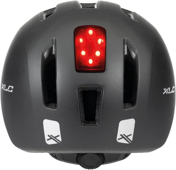 XLC City-Helm BH-C24 schwarz-matt black mat 53-57cm, black mat 53-57cm