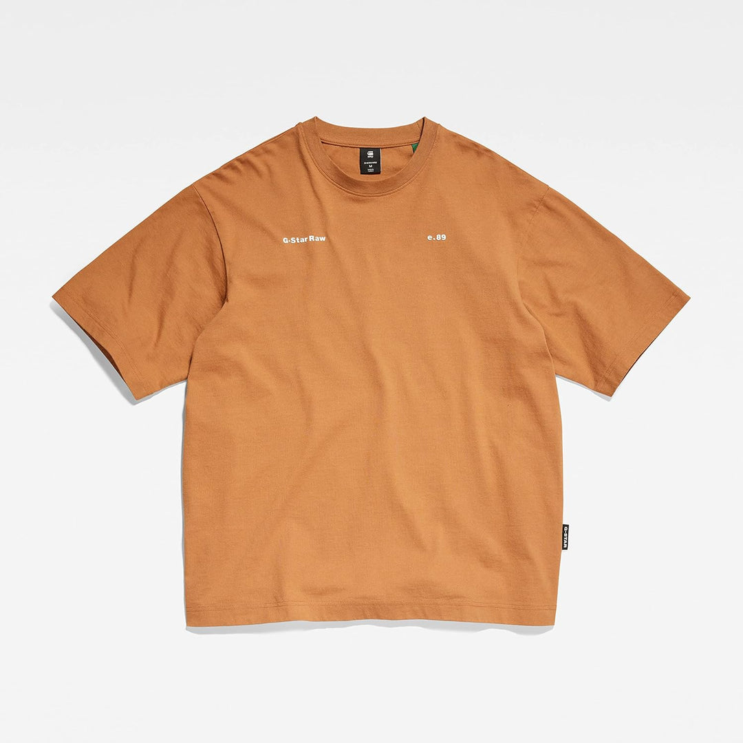 G-Star RAW Herren Unisex Boxy Base T-Shirts L Braun (Chipmunk D23218-c336-3886), L Braun (Chipmunk D
