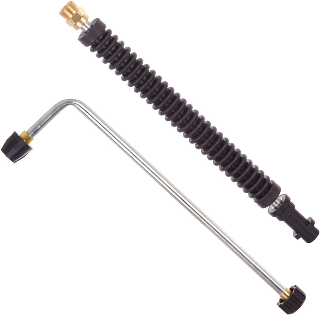 RAINBEAM Das Beste Unterbodenlanze Winkelstrahlrohr Düse Karcher K-Serie Kompatibel Bajonett 180 Bar