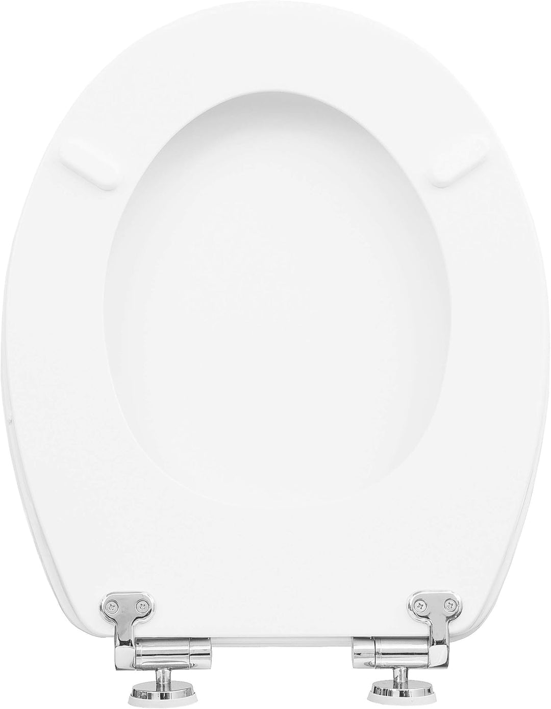 Cornat WC-Sitz "Vale" - Klassisch weisser Look - Hochwertiger Holzkern - Absenkautomatik & Schnellbe