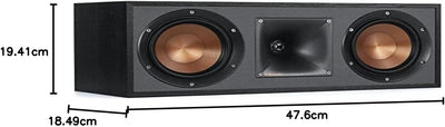 Klipsch Reference R-52C Schwarz Single, Single