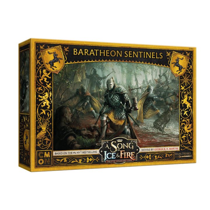 Cool Mini or Not CMNSIF802 Baratheon Sentinels: A Song of Ice and Fire Exp, Gold Baratheon Baratheon