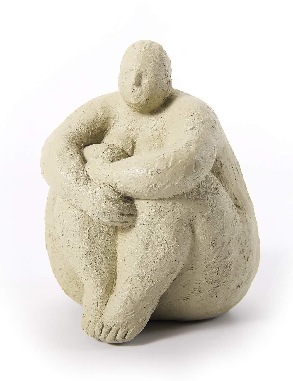 Amoy-Art Frau Skulptur Figuren Modern Dekor Statue Wohnzimmer Kunst Arts Polyresin Geschenk 18cm