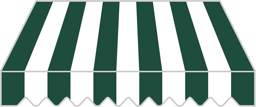 home Trends Markisenstoff 4m Markise mit Volant 4 x 3 m Markisenbespannung ersatzstoff 387 x 300cm B