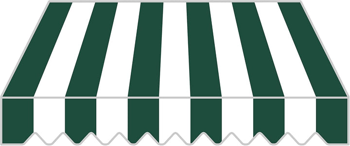 home Trends Markisenstoff 4m Markise mit Volant 4 x 3 m Markisenbespannung ersatzstoff 387 x 300cm B