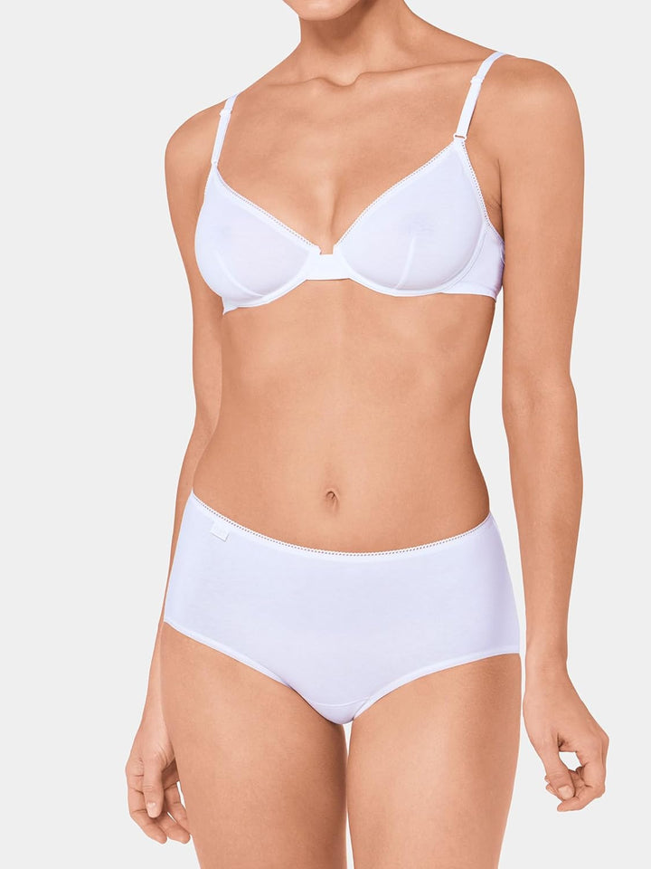 Sloggi 24/7 Cotton Midi Slips Pack 46 Weiss, 46 Weiss