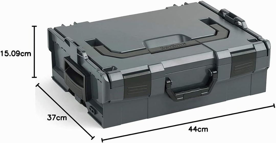 L-BOXX Sortimo L-Boxx 136 Gr2 anthrazit leer 3er Set - innovatives Transportsystem