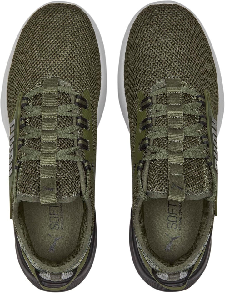 PUMA Unisex Kinder Retaliate 2fussballschuhe 40.5 EU Green Moss Puma Black Feather Gray, 40.5 EU Gre