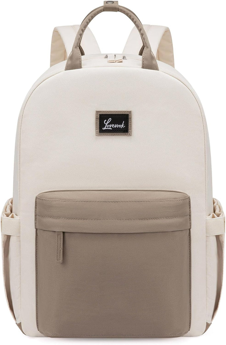 LOVEVOOK Rucksack Damen, Laptop Schulrucksack Teenager Schultasche Mädchen 15.6 Zoll Backpack Women
